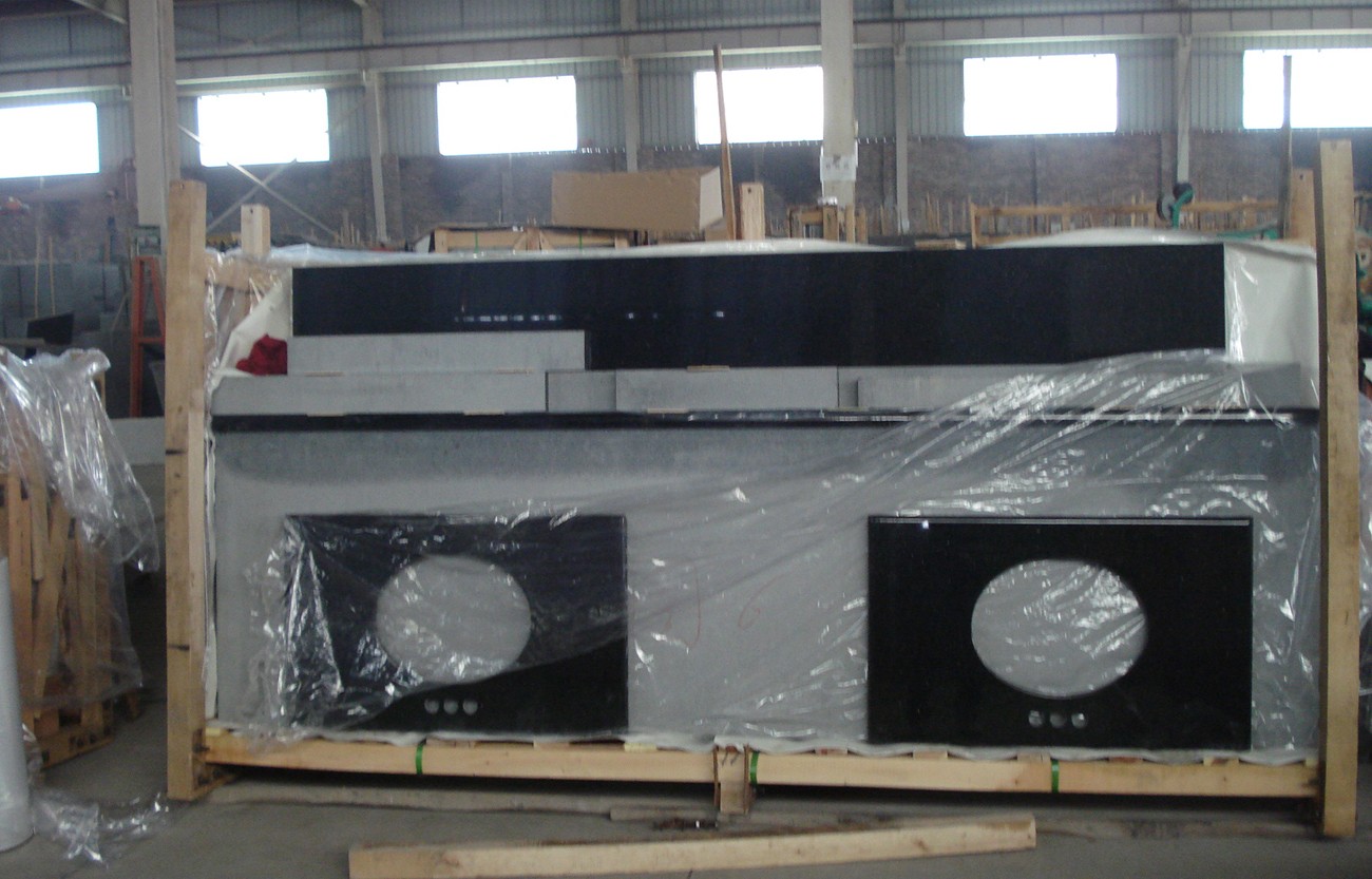 black vanity top