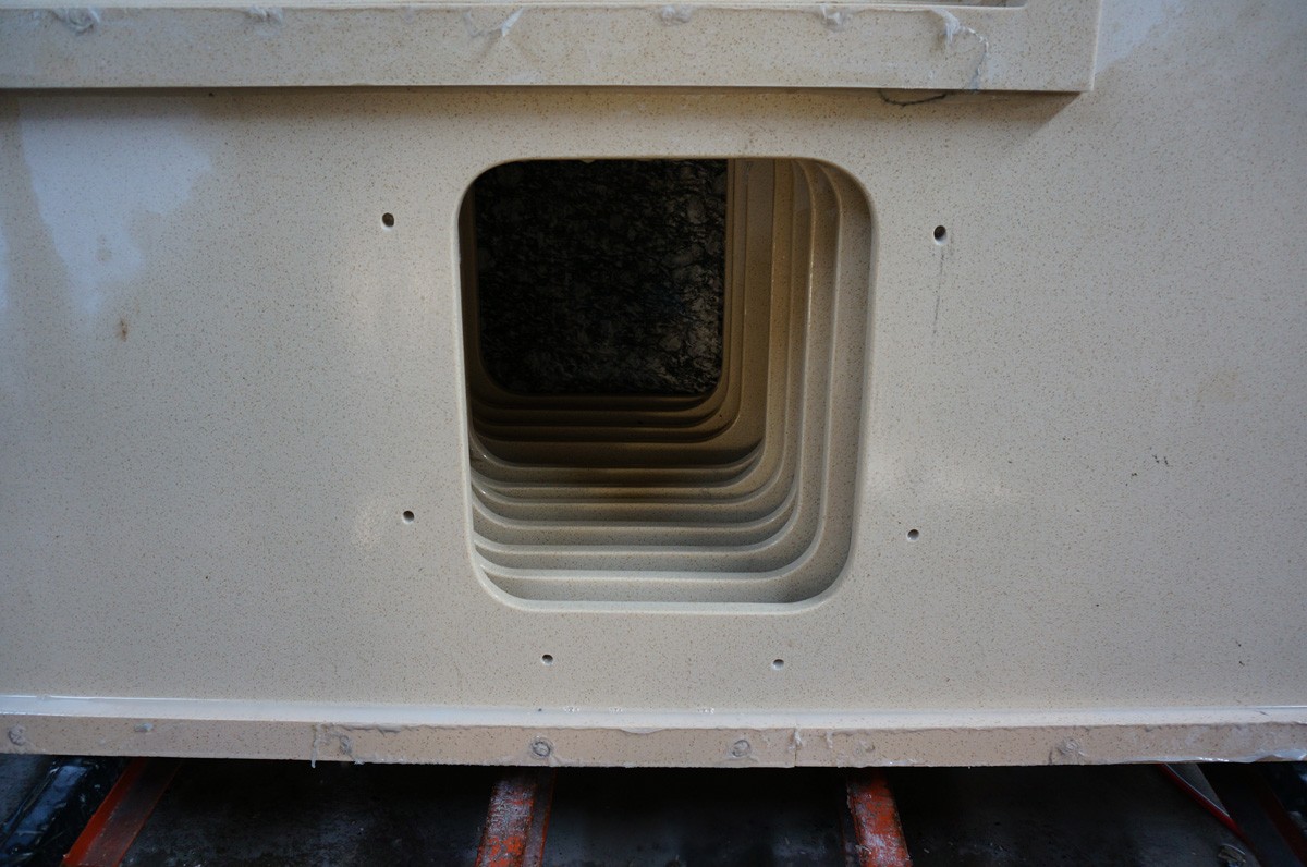 azulejos de cuarzo beige